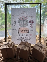 Image 10 of Guest Favor Baby Shower Sign