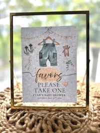 Image 15 of Guest Favor Baby Shower Sign