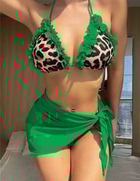 Image 4 of Sexy Leopard Push-up Bikini
