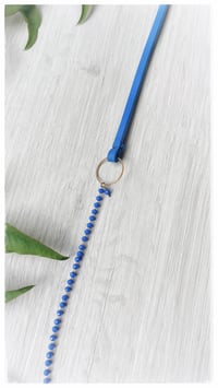 Image 7 of I FILI collana - Blu elettrico CRISTALLO blu