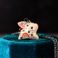Rainbow Bunny Necklace