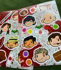 Image 3 of DEXTER STICKER SHEETS
