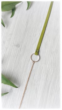 Image 7 of I FILI collana - verde pistacchio ESSENZIALE oro