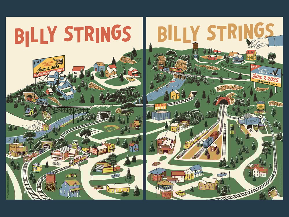 Image of Billy Strings Rosemont 2025 – Matching Set (standard)