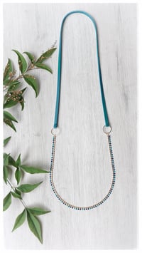 Image 2 of I FILI collana - GARLAND Verde Smeraldo