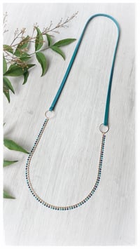 Image 3 of I FILI collana - GARLAND Verde Smeraldo
