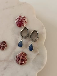 Image 2 of Sodalite Siren Tears (Silver)