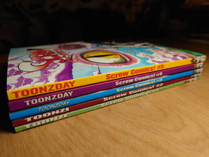 Image of Screw Comics! All 5 Issues - The Complete Set