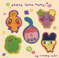 tama mama sticker sheet