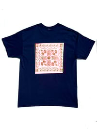 Image of A Beautiful Garden Tee in Navy Blue