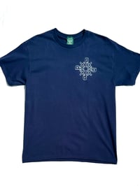 Image of A Beautiful Garden Tee in Navy Blue