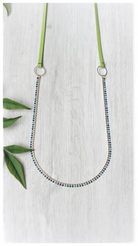Image 3 of I FILI collana - GARLAND Verde Acido