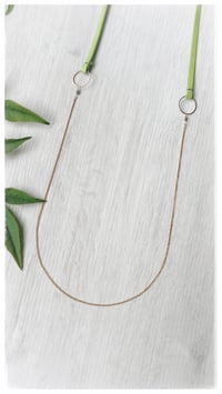 Image 4 of I FILI collana - verde acido ESSENZIALE oro