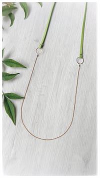 Image 6 of I FILI collana - verde acido ESSENZIALE oro