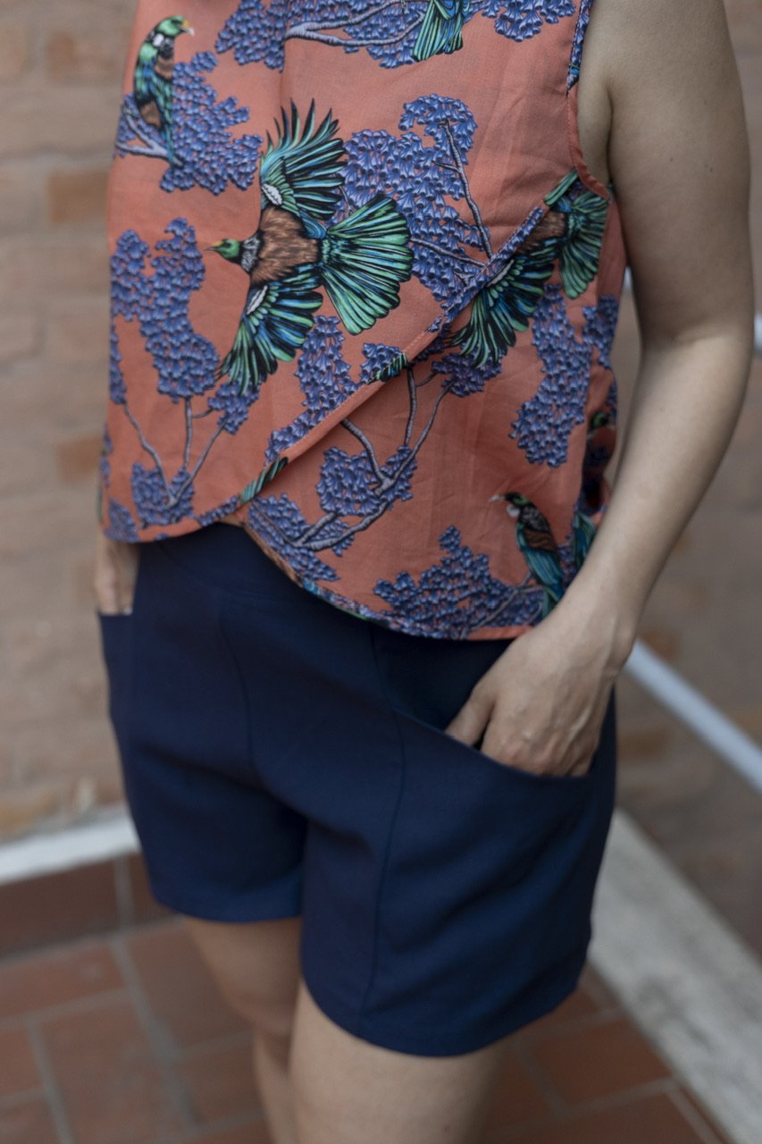 Image of SHORTS ALISEO BLU
