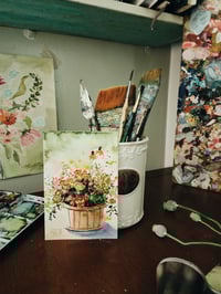 Image 1 of Marigold -Original Watercolor Painting 