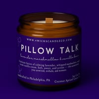 Image 1 of Pillow Talk Candle - 5oz Amber Jar &amp; Wood Wick copy