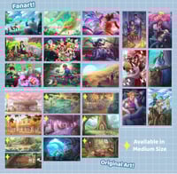 Fanart & Original Art Prints - Large & Medium 