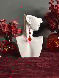 Image 1 of 'RedRum' earrings 