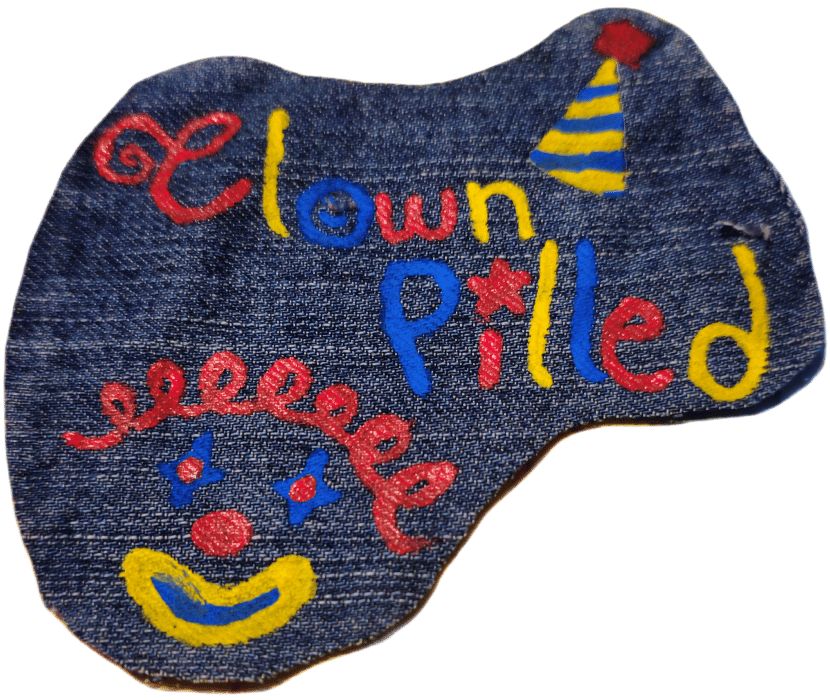 Image of Custom Patch or Pin (1-5 Words + Design)