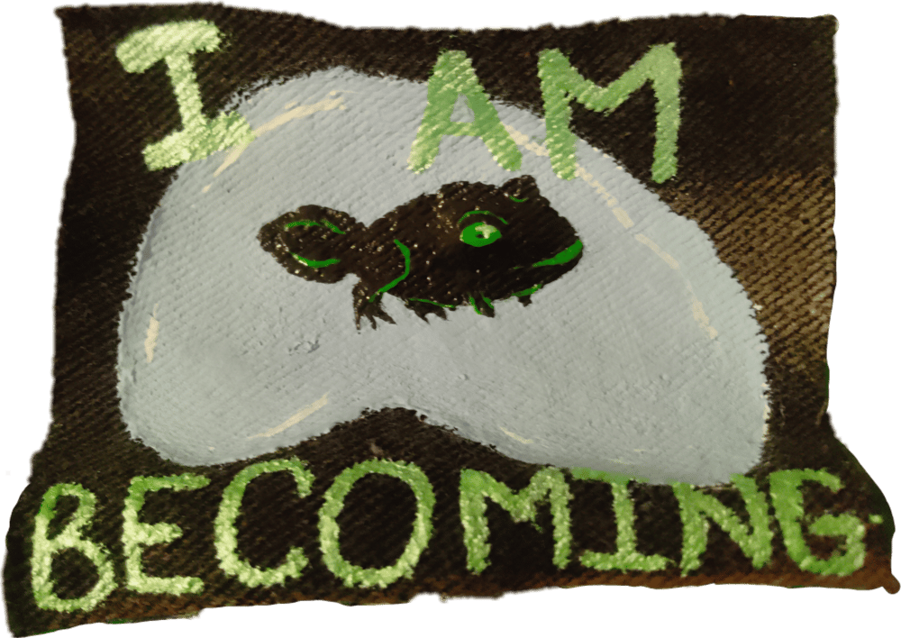 Image of Custom Patch or Pin (1-5 Words + Design)