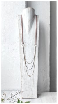 Image 11 of I FILI collana - Nude CASCATA Cristallo Gold