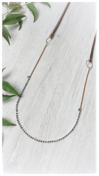 Image 4 of I FILI collana - oro rosa CRISTALLO argento