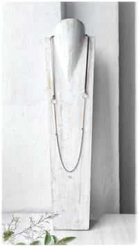 Image 1 of I FILI collana - oro rosa CRISTALLO argento