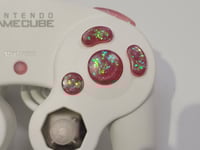 Image 4 of Modded JP White w/ Pink Sparkle Resin