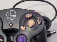 Image 4 of Modded Ultimate w/ Purple and Gold Flake Resin