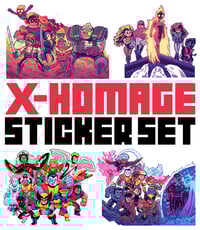 X-Homage Large Sticker Set! PRE-SALE: Available until 6/8 Midnight PT!