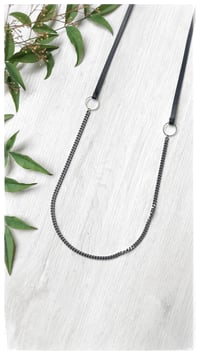 Image 4 of I FILI collana - CONTEMPORANEA nero