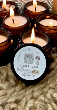 Image 1 of Baby Shower Mini Candle Favors 
