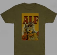 Image 1 of ALF Men's Olive Vintage Wash T-Shirt Size S-XXL