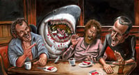 Image 1 of "Show Me The Way To Go Home" Original Painting (Happy 50th Anniversary to "JAWS")
