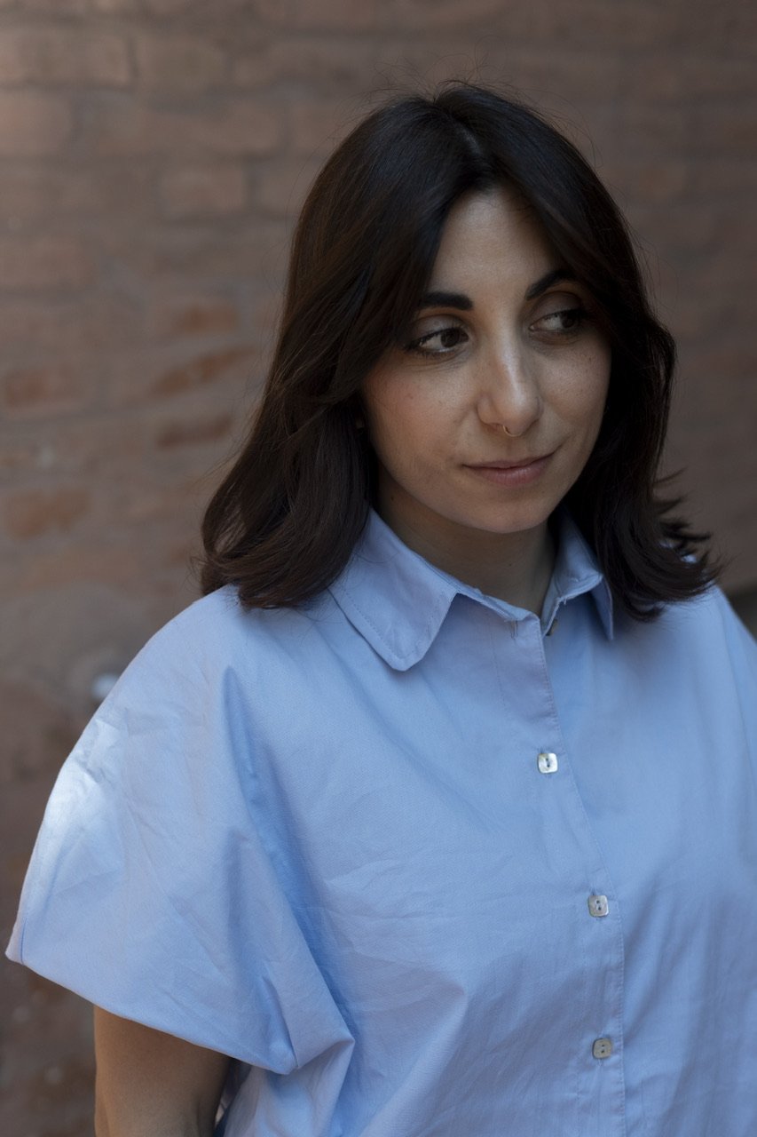 Image of CAMICIA LEVANTE AZZURRA