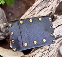 Image 2 of Original Tom Fugle BMW Coin/Card Leather Pouch 