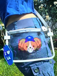Image 2 of Hot Dog and Baseball Dog Transparent Bags