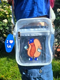 Image 3 of Hot Dog and Baseball Dog Transparent Bags