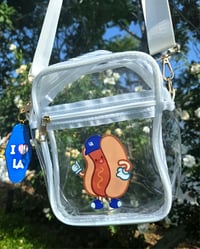 Image 4 of Hot Dog and Baseball Dog Transparent Bags