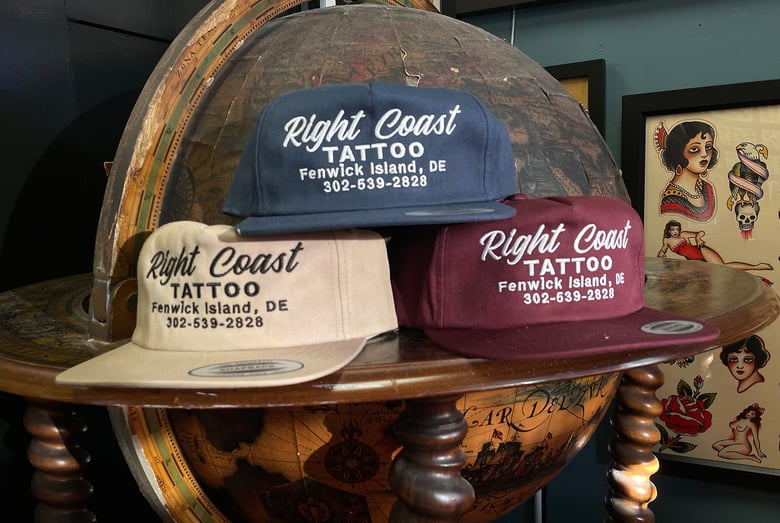 Image of Right Coast Tattoo hat RESTOCK
