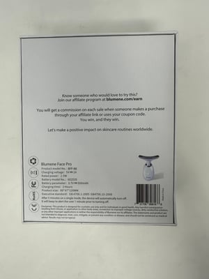 Image of Blumene Face Pro Micro Current Therapy Device - Free Shipping