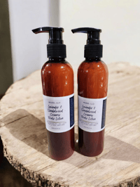 Image 1 of Lavender Sandalwood Body Lotion-8 oz pump bottle 
