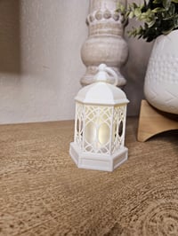 Image 1 of Vintage Tea Light Lantern with Stand and Wall Mount