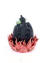 Image 3 of Dragon Egg Planter with Flame Catch Tray