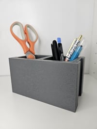 Image 1 of ConCrete Mini Cinder Block Concrete inspired Desk Organizer