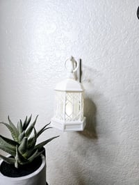 Image 5 of Vintage Tea Light Lantern with Stand and Wall Mount