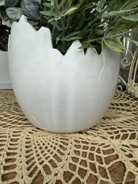 Image 6 of Eggshell-Inspired Broken Egg Planter