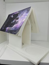 Image 1 of House Of Books | Broken Glass-Textured Lighted Book Holder