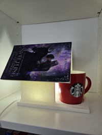 Image 3 of House Of Books | Broken Glass-Textured Lighted Book Holder